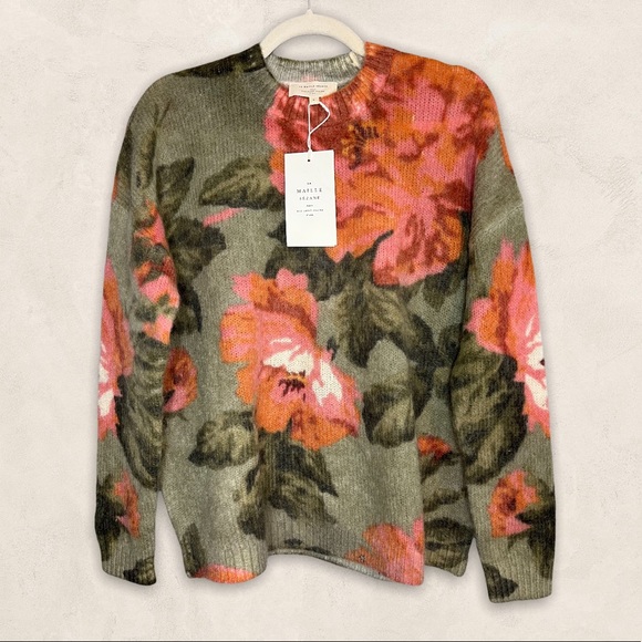 La Maille Szane Fleur Jumper Size Small 